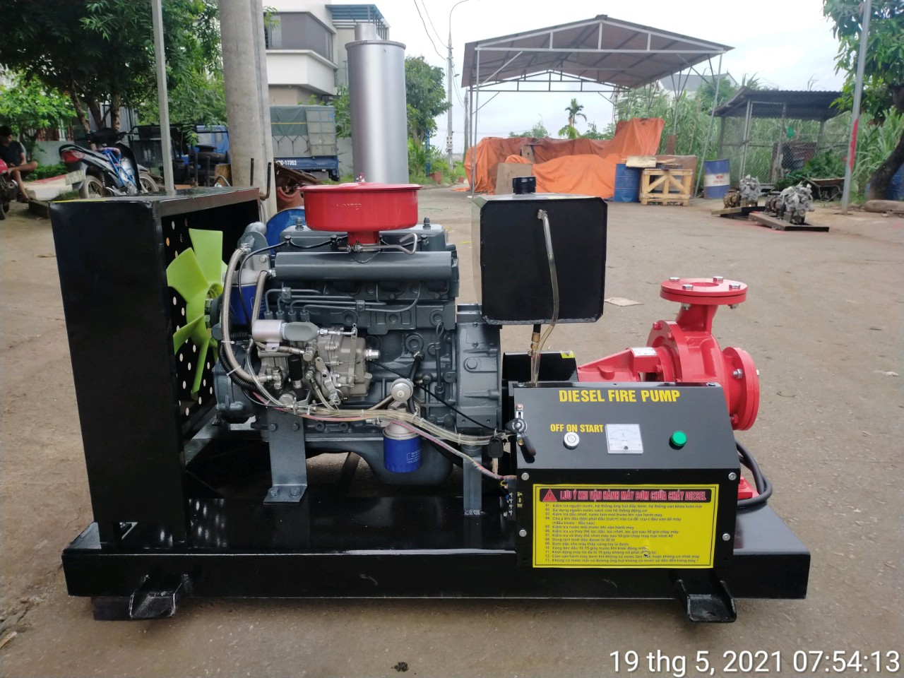 Máy bơm Diesel Himawari 11kw