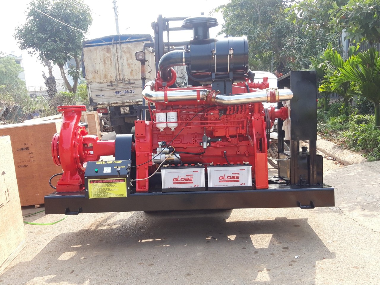 Máy bơm Diesel Himawari 30kw